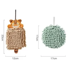 Mikrofaser-Chenille-Katzenhandtuch – Super saugfähiges, schnell trocknendes Küchenhandtuch