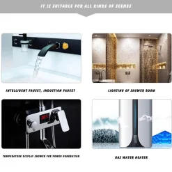 Mikro-Wasserkraftgenerator - Wasserfluss-Energiesystem