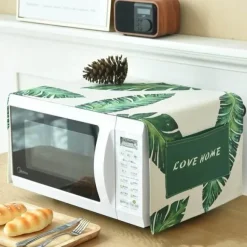 Mikrowellenabdeckung aus Baumwolle - Artsy Kitchen Organizer