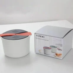 Mikrowellen-Reiskocher-Dampfgarer Bento Lunchbox Meal Prep Set