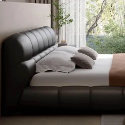 Mila Bed – Modernes gepolstertes Plattformbett