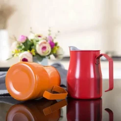 Milchaufschäumkännchen aus Edelstahl – Latte Art Tool