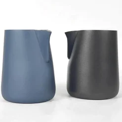 Milchaufschäumkännchen aus Edelstahl – 400 ml Kaffeedampfer für Schaum in Barista-Qualität