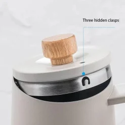 Milchaufschäumkrug Schwanenhalskessel - 600 ml Edelstahl