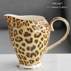 Milchkännchen aus Bone China – Eleganter Milchkännchen für Tee und Kaffee