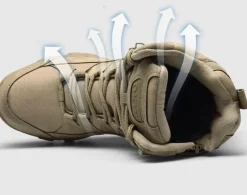 Militärstiefel aus Leder für Herren – strapazierfähiges Outdoor-Schuhwerk