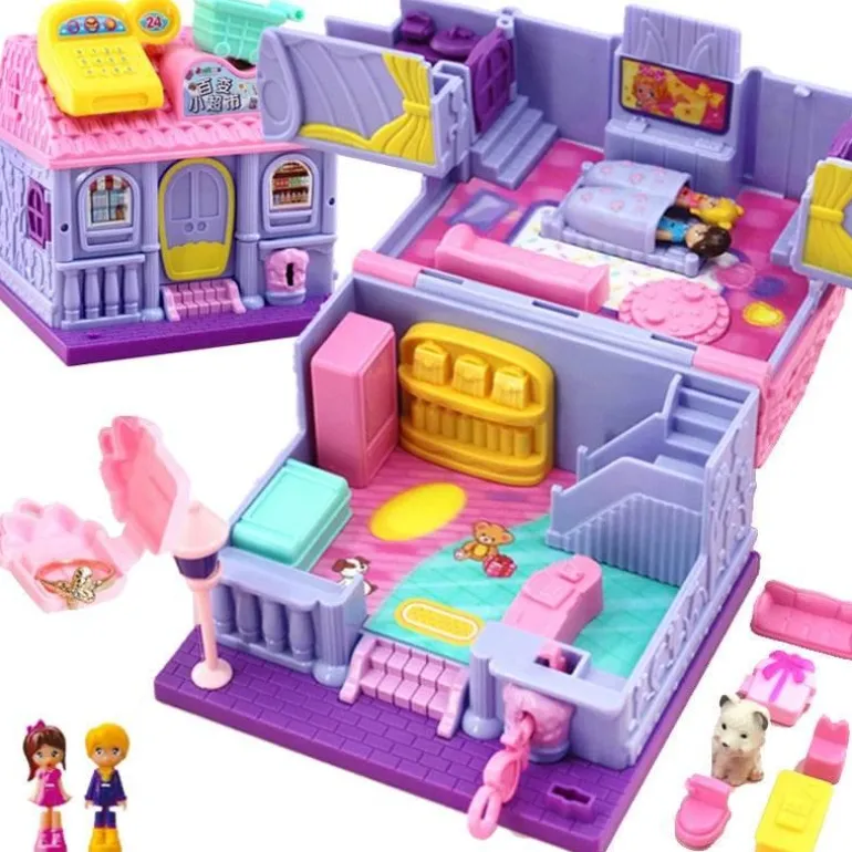 Mini City Magic Cabin Spielset – Abenteuerspielzeug für Kinder