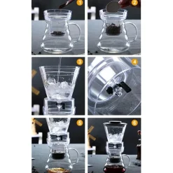 Mini Cold Brew Coffee Maker – Kompakter Brüher für Eiskaffee