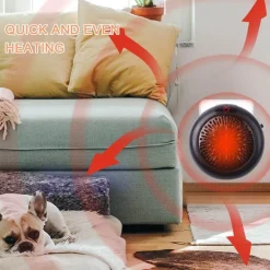 Mini Elektro-Wandheizer - Kompakter Steckdosenheizer