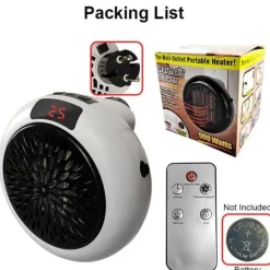 Mini Elektro-Wandheizer - Kompakter Steckdosenheizer