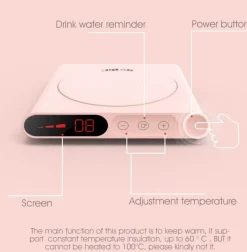 Mini USB Tassenwärmer - Kaffee-/Tee-Wärmeuntersetzer