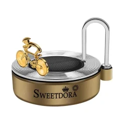 Mini-Aromatherapie-Dekor mit Solar-Fahrrad