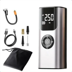 Mini-Autoreifenpumpe mit kabelloser Funktion – tragbarer Luftkompressor