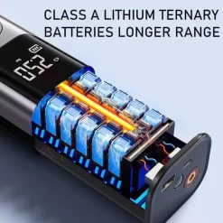 Mini-Autoreifenpumpe mit kabelloser Funktion – tragbarer Luftkompressor