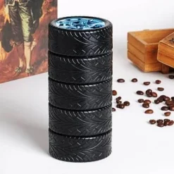 Mini-Autoreifen-Thermoskanne – Kreativer Reisebecher für Autos