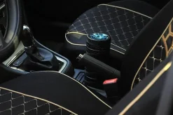 Mini-Autoreifen-Thermoskanne – Kreativer Reisebecher für Autos