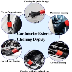Mini-Autowaschbürsten-Set – Kompakte Werkzeuge zur Fahrzeugreinigung