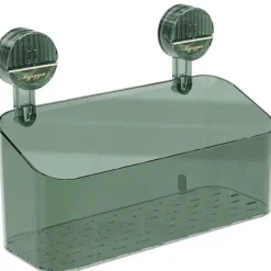 Mini-Badezimmer-Organizer mit Saugnapf – platzsparendes Aufbewahrungsregal