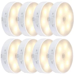 Mini-Bewegungssensor-LED-Nachtlampe - Klebendes Wandlicht