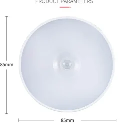 Mini-Bewegungssensor-LED-Nachtlampe - Klebendes Wandlicht