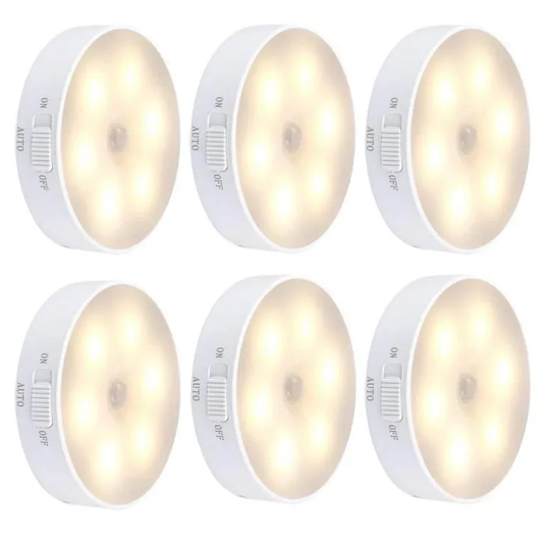 Mini-Bewegungssensor-LED-Nachtlampe - Klebendes Wandlicht