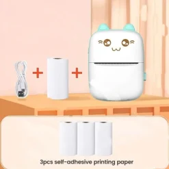 Mini-Bluetooth-Thermoetikettendrucker von Cat Design