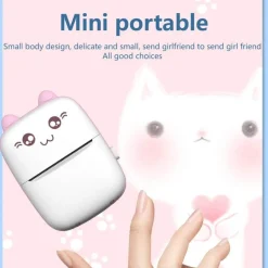 Mini-Bluetooth-Thermoetikettendrucker von Cat Design