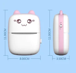 Mini-Bluetooth-Thermoetikettendrucker von Cat Design