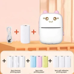 Mini-Bluetooth-Thermoetikettendrucker von Cat Design