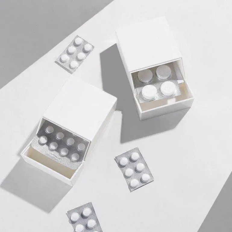 Mini-Clamshell-Aufbewahrungsbox – kompakter Organizer