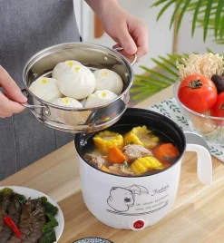 Mini-Elektro-Hotpot-Kocher - Doppelschicht-Reiskocher