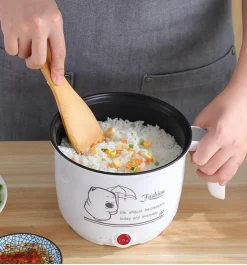 Mini-Elektro-Hotpot-Kocher - Doppelschicht-Reiskocher