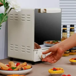 Mini-Elektro-Toasterofen mit 3 Ebenen – kompaktes Küchengerät