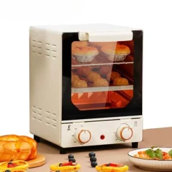 Mini-Elektro-Toasterofen mit 3 Ebenen – kompaktes Küchengerät
