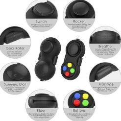 Mini-Game-Controller-Zappelspielzeug – Gaming-Gadget zum Stressabbau