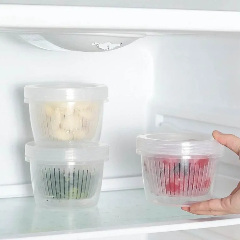 Mini-Gemüseabtropfgestell – Küchenorganizer für frische Produkte