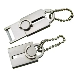 Mini-Gemüseschäler-Schlüsselanhänger – Küchenwerkzeug aus Edelstahl