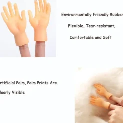 Mini-Gummihände – lustiges interaktives Partyspielzeug