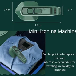 Mini-Handdampfbügeleisen – Tragbarer, leistungsstarker Dampfglätter