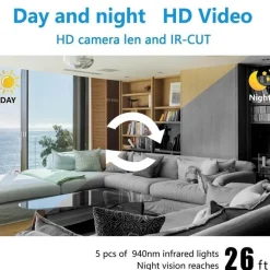 Mini-HD-WLAN-Überwachungskamera