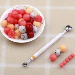Mini-Küchenschaufel-Werkzeug – doppelseitiger Melonenlöffel, Eiscreme-Gadget