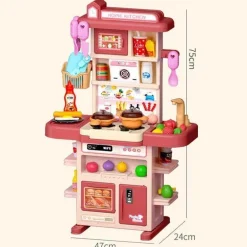 Mini-Küchenspielset für Kinder – lustiges Kochspielzeug für fantasievolles Spielen