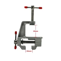 Mini-Klemmwerkzeug aus Aluminium – vielseitiger DIY-Fixierer für Handwerk und Projekte