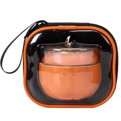 Mini-Kürbis-Teekannenset aus Keramik