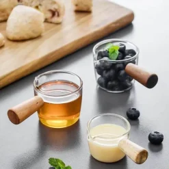 Mini-Krug aus Glas – Milchkännchen, Espressotasse, Sauciere