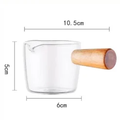 Mini-Krug aus Glas – Milchkännchen, Espressotasse, Sauciere