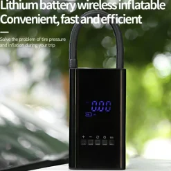 Mini-LED-Luftkompressor – Tragbarer Reifenfüller