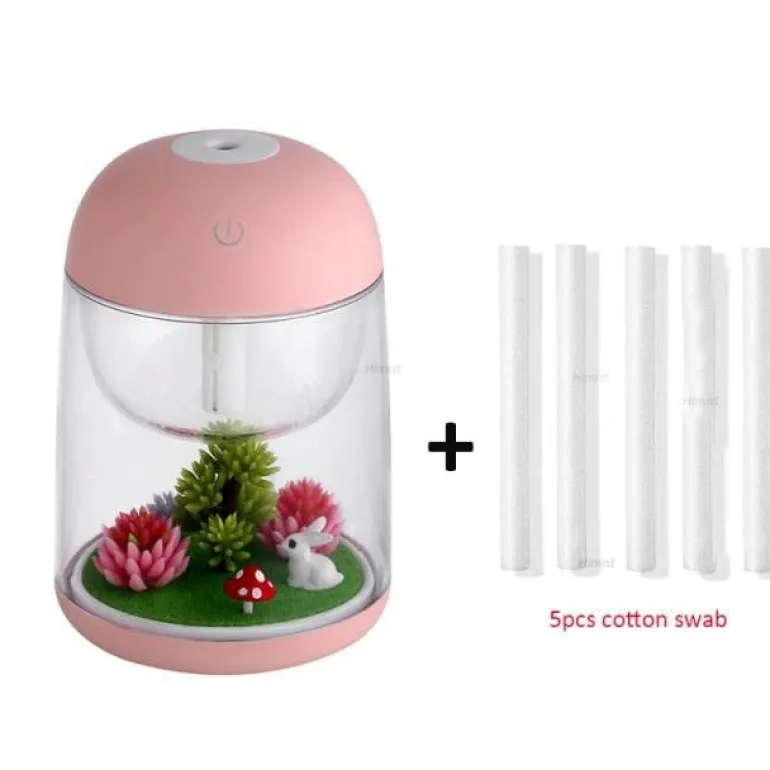 Mini-LED-Nebelwald-Transparent-Luftbefeuchter