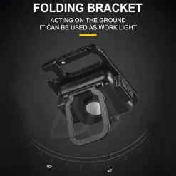 Mini-LED-Schlüsselanhänger-Taschenlampe – magnetisches Taschenlicht