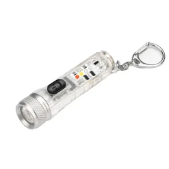 Mini-LED-Schlüsselanhänger-Taschenlampe – tragbares Taschenlicht